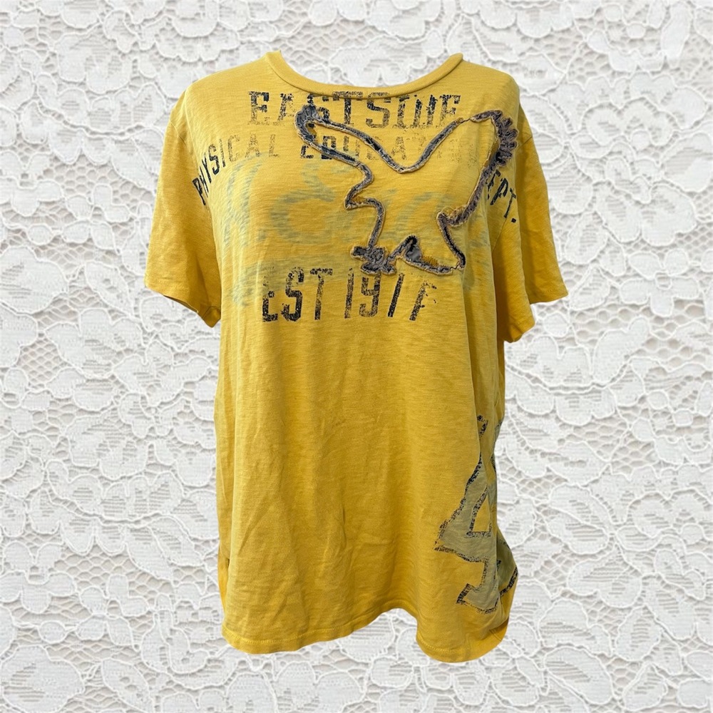 vintage american eagle graphic short sleeve top